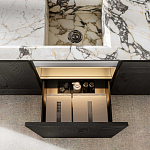 Кухонный гарнитур из натурального камня и дерева INTERSECTION Dada Engenereed Kitchen варинант исполнения - 17 | Loft Concept в Грозном