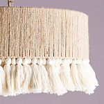 Люстра круглая плетеная с кисточками Solar Glow варинант исполнения - 7 | Loft Concept в Грозном