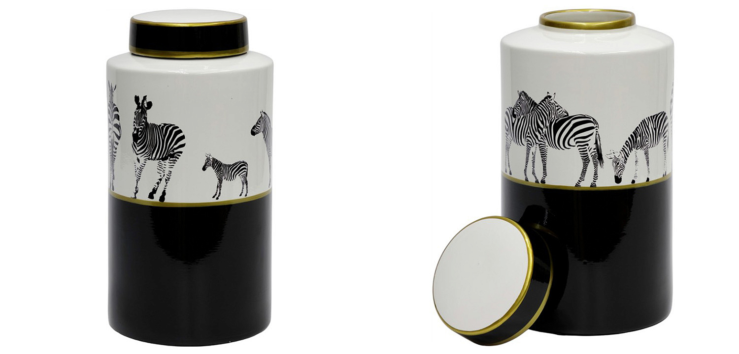 Ваза Zebra Vase white and black 32 Ваза Zebra Vase white and black 32 - Loft-Concept в Грозном