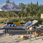 Диван-шезлонг черный Annet варинант исполнения - 7 | Loft Concept в Грозном