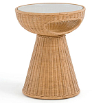 Приставной стол из ротанга Rattany варинант исполнения - 1 | Loft Concept в Грозном