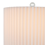 Настольная лампа с прозрачным корпусом и фактурным абажуром Charm and Luxury варинант исполнения - 2 | Loft Concept в Грозном