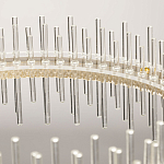 Люстра круглая с прозрачными стеклянными трубками 51 см Nembus варинант исполнения - 12 | Loft Concept в Грозном