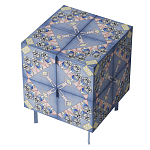 Тумба Short Ufo Blue варинант исполнения - 3 | Loft Concept в Грозном