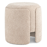 Пуфик Бежевое Букле Poof Alice Beige Boucle  варинант исполнения - 1 | Loft Concept в Грозном