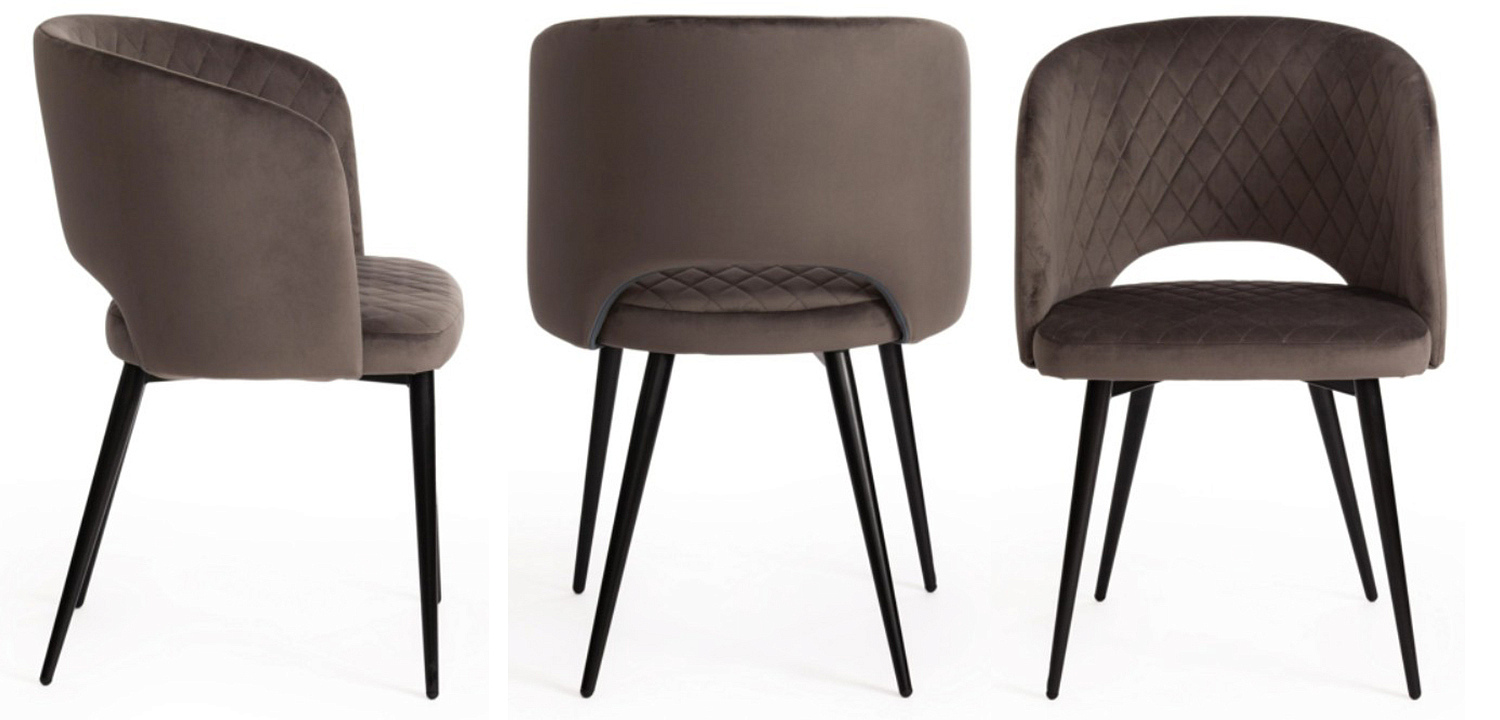 Стул Janice Grey Chair Стул Janice Grey Chair - Loft-Concept в Грозном