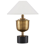 Настольная лампа с конусовидным тканевым абажуром Striving for Excellence варинант исполнения - 2 | Loft Concept в Грозном