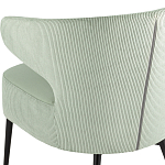 Современное мягкое кресло на металлических ножках Rakush Pistachio варинант исполнения - 7 | Loft Concept в Грозном