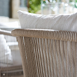 Кресло уличное Bonnie Beige Chair варинант исполнения - 9 | Loft Concept в Грозном