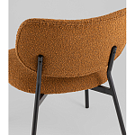 Кресло лаунж Jamie букле горчичный варинант исполнения - 3 | Loft Concept в Грозном