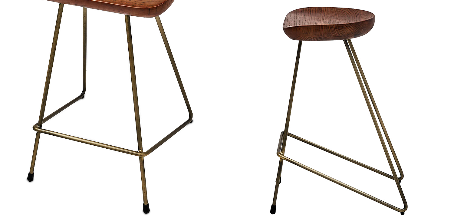 Барный стул Foester Wood Stool Барный стул Foester Wood Stool - Loft-Concept в Грозном