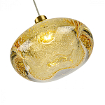 Подвесной светильник с прозрачным стеклянным плафоном округлой формы Effervia  варинант исполнения - 11 | Loft Concept в Грозном