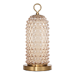 Настольная лампа с факутрным стеклянным плафоном Sonora варинант исполнения - 2 | Loft Concept в Грозном