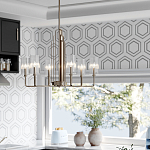  Люстра с прозрачными рифлеными цилиндрическими плафонами Kichler варинант исполнения - 27 | Loft Concept в Грозном