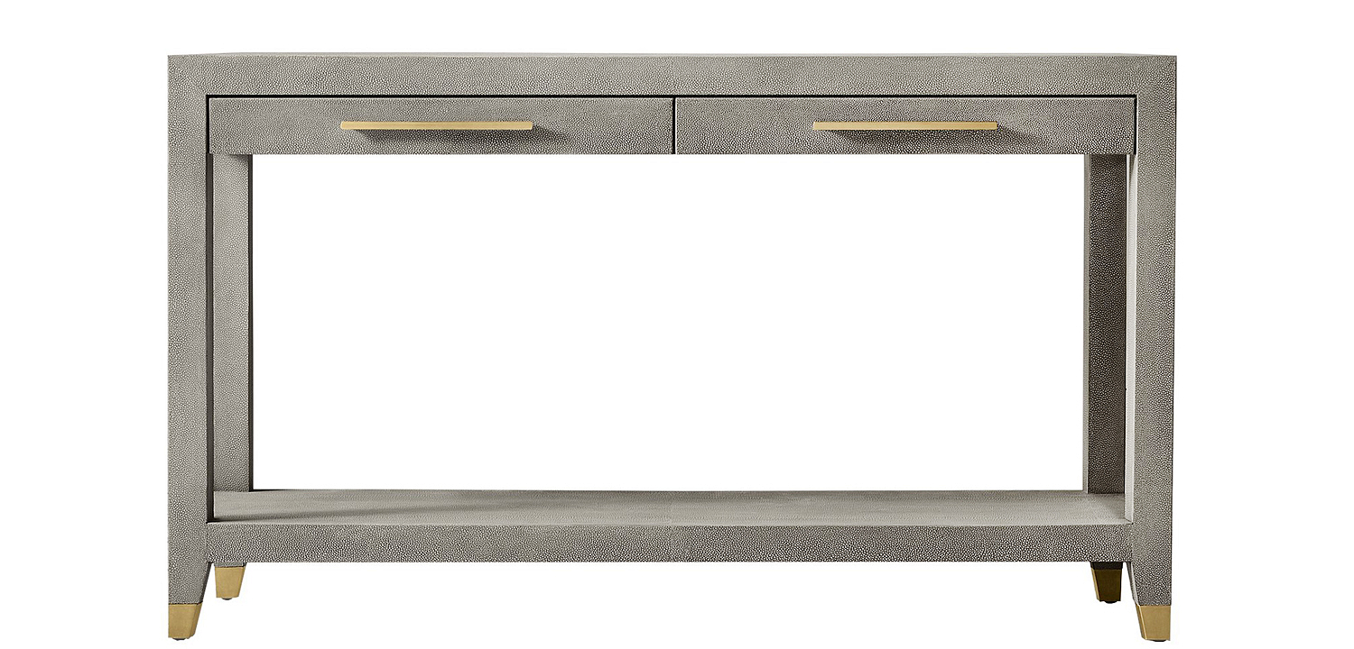Charles Stingray Texture Console Grey Консоль скат Charles Stingray Texture Console Grey Консоль скат - Loft-Concept в Грозном