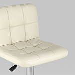 Барный стул с сиденьем молочного цвета Honory варинант исполнения - 7 | Loft Concept в Грозном