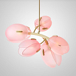 Дизайнерский Светильник Lilly Pink Tulip Lamp розовый плафон  варинант исполнения - 5 | Loft Concept в Грозном