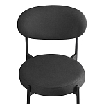 Стул мягкий Alfie Chair черный варинант исполнения - 5 | Loft Concept в Грозном