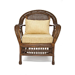 Комплект уличной мебели из ротанга Clara коричневый варинант исполнения - 4 | Loft Concept в Грозном