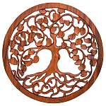 Панно из дерева Mythosream Panel With Trees варинант исполнения - 1 | Loft Concept в Грозном