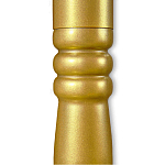 Вешалка золотого цвета с 4-мя крючками из пластика Curves Hangers варинант исполнения - 3 | Loft Concept в Грозном