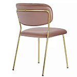 Стул Singer Chair без подлокотников Розовый Велюр варинант исполнения - 3 | Loft Concept в Грозном