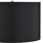 Настольная лампа с белым фактурным корпусом и черным абажуром Twisted варинант исполнения - 2 | Loft Concept в Грозном