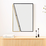 Зеркало прямоугольное в раме Mirror Duality варинант исполнения - 3 | Loft Concept в Грозном
