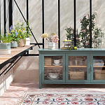 Шкаф-витрина низкий Cosette Cabinet варинант исполнения - 7 | Loft Concept в Грозном