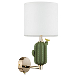 Бра с декором в виде кактуса из керамики Opuntia варинант исполнения - 1 | Loft Concept в Грозном