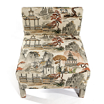 Кресло Lhasa с рисунком шинуазри  варинант исполнения - 8 | Loft Concept в Грозном