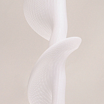 Люстра с белым скрученным плафоном Golden Swirl варинант исполнения - 4 | Loft Concept в Грозном