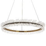 Кольцевая люстра с хрустальным декором Rowan Crystal Ring Horizontal Chandelier варинант исполнения - 1 | Loft Concept в Грозном