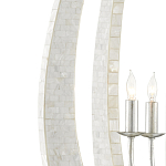 Люстра каплевидной формы покрытая перламутровой мозаикой Soft Pearl Shape варинант исполнения - 1 | Loft Concept в Грозном