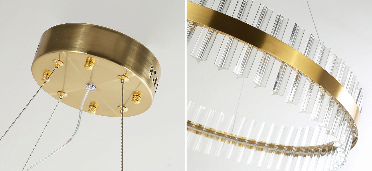 Кольцевая светодиодная люстра Ring Horizontal Кольцевая светодиодная люстра Ring Horizontal - Loft-Concept в Грозном