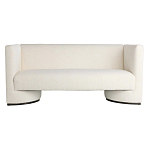 Дизайнерский Двухместный диван Florida Sofa  с элегантным деревянным декором  варинант исполнения - 2 | Loft Concept в Грозном