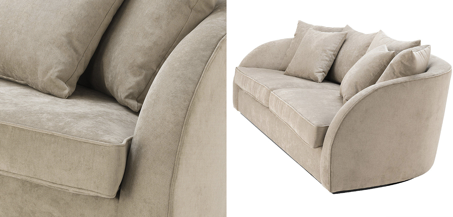 Диван Eichholtz Sofa Palmiers Greige Диван Eichholtz Sofa Palmiers Greige - Loft-Concept в Грозном