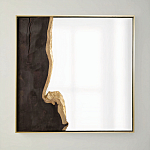 Зеркало с панно из среза палисандра Noble Mirror варинант исполнения - 3 | Loft Concept в Грозном