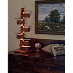 Торшер с каркасом из множества полок Links варинант исполнения - 5 | Loft Concept в Грозном