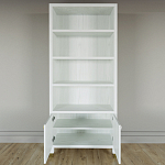 Книжный Стеллаж Elsa Dreams White с задней стенкой варинант исполнения - 4 | Loft Concept в Грозном