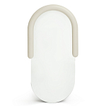 Зеркало овальное Curved Furniture бежевое варинант исполнения - 1 | Loft Concept в Грозном