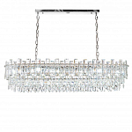 Люстра овальная с хрустальными подвесками Gorgeous Crystal Light варинант исполнения - 8 | Loft Concept в Грозном