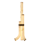 Торшер геометрический с тремя мраморными плафонами Marble Tripod варинант исполнения - 2 | Loft Concept в Грозном