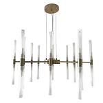 Люстра подвесная с 20-ю цилиндрическими матовыми плафонами Delta Light варинант исполнения - 2 | Loft Concept в Грозном