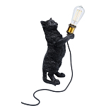 Настольная лампа Черный кот варинант исполнения - 2 | Loft Concept в Грозном