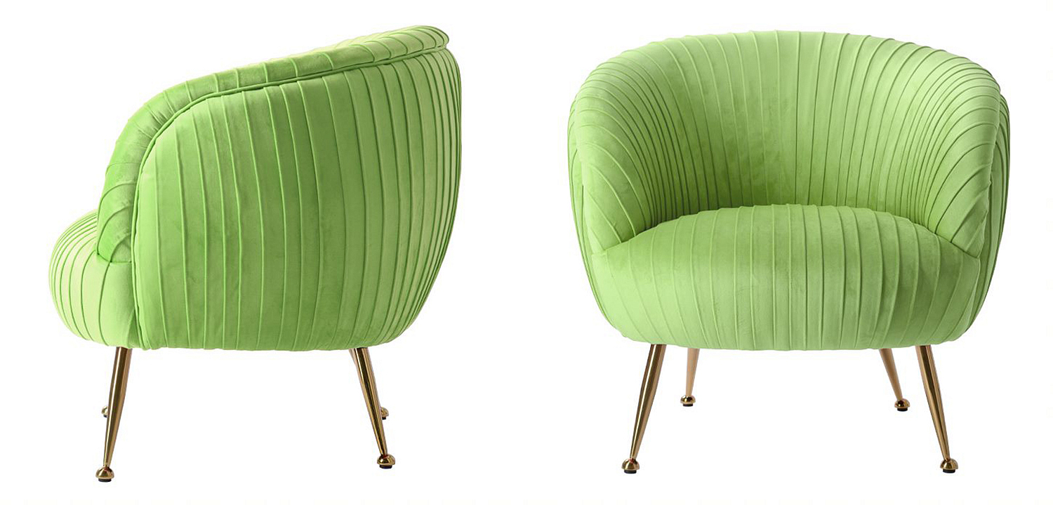 Кресло SOUFFLE CHAIR green Кресло SOUFFLE CHAIR green - Loft-Concept в Грозном