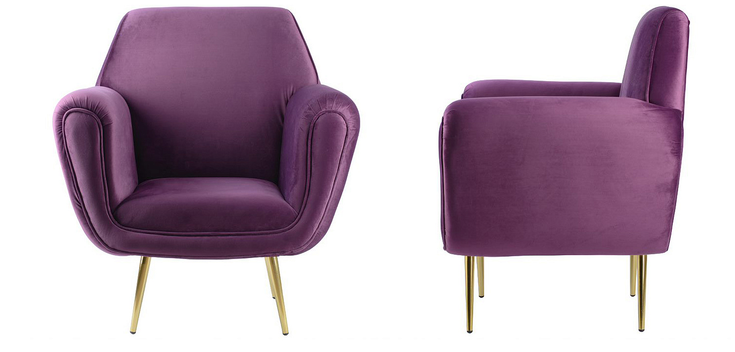 Кресло Lounge Chairs Gigi Radice purple Кресло Lounge Chairs Gigi Radice purple - Loft-Concept в Грозном