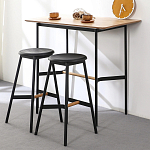 Черный барный стул Knopper варинант исполнения - 7 | Loft Concept в Грозном