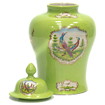 Фарфоровая ваза с крышкой Eden Garden варинант исполнения - 2 | Loft Concept в Грозном