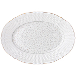 Обеденный сервиз белого цвета из фарфора на 6 персон 23 предмета Floral Charm варинант исполнения - 4 | Loft Concept в Грозном